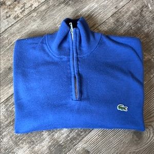 Men’s Lacoste 1/4 zip sweater